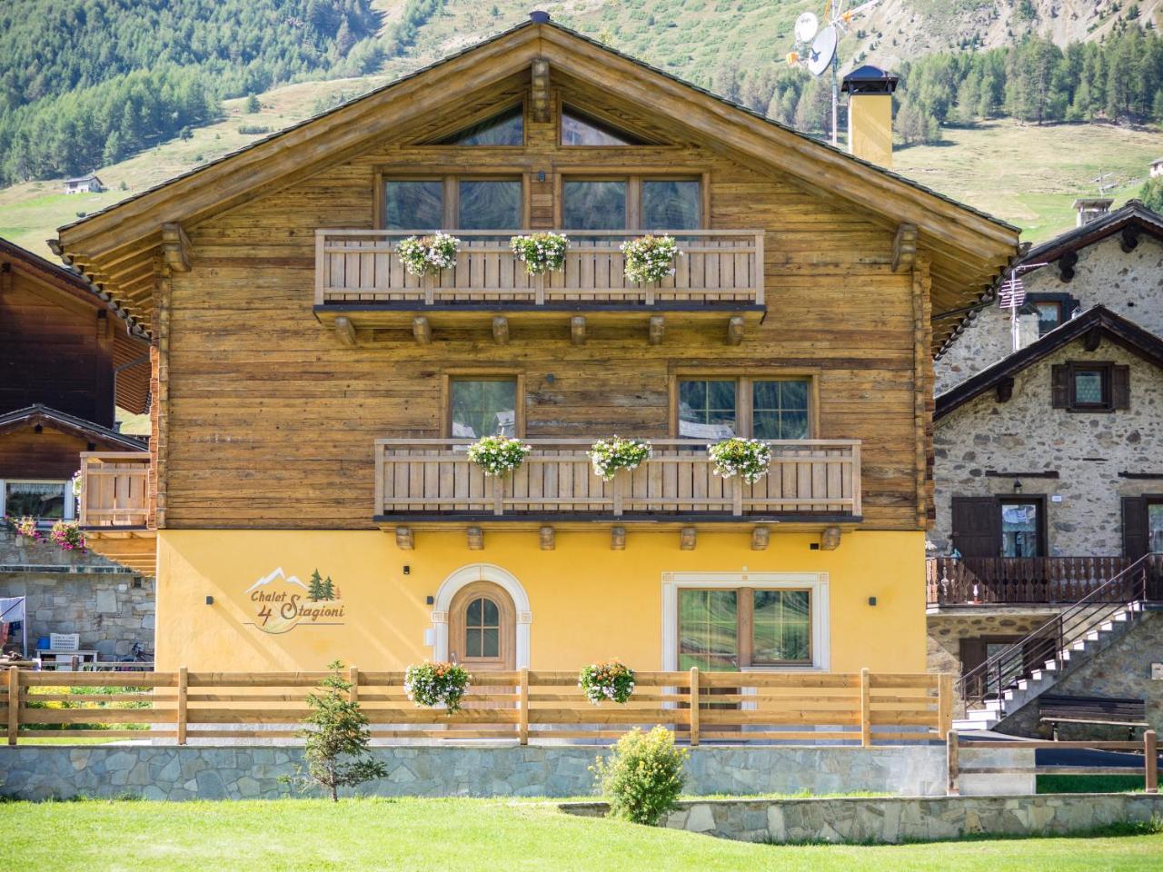 Chalet 4 Stagioni Villa Livigno Exteriör bild